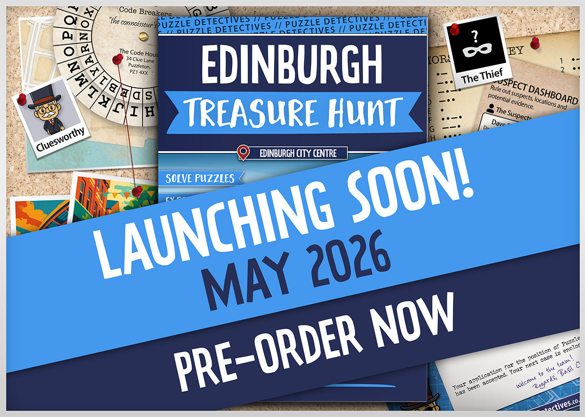 The Edinburgh Treasure Hunt - Pre-order for MAY '26