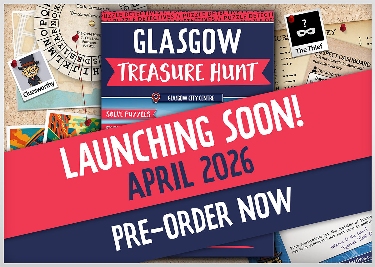 The Glasgow Treasure Hunt - Pre-order for APRIL '26