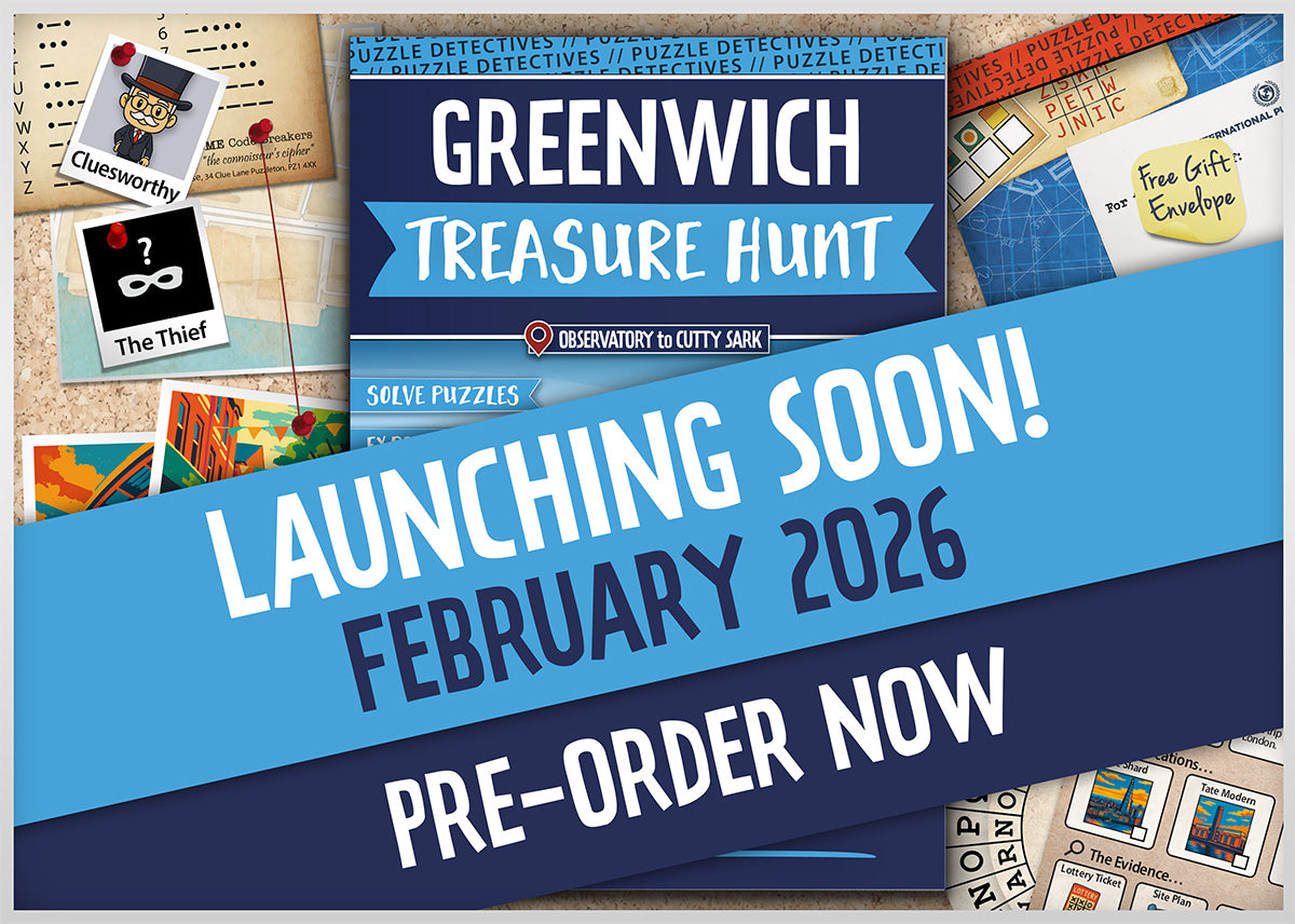Greenwich Treasure Hunt - Pre-order for FEBRUARY '26