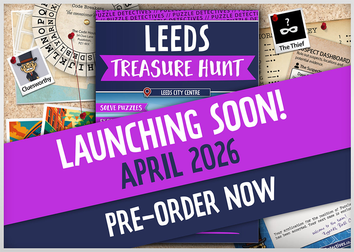 The Leeds Treasure Hunt - Pre-order for APRIL '26